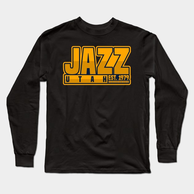 Utah Jazz 02 Long Sleeve T-Shirt by yasminkul